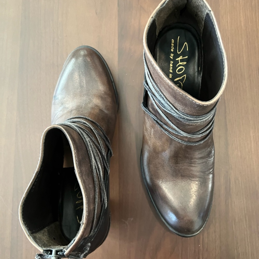 🌱SHOTO Handcrafted Leather Boot 🌱 - Picture 8 of 13
